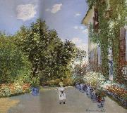 Claude Monet, The Artist-s House at Argenteuil